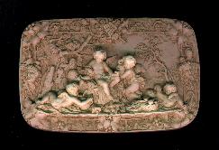 Victorian Cherub Relief