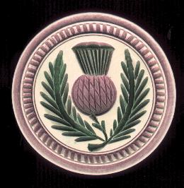 Scottish Thistle Butter Stamp