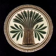 Sheaf of Wheat Butter Stamp